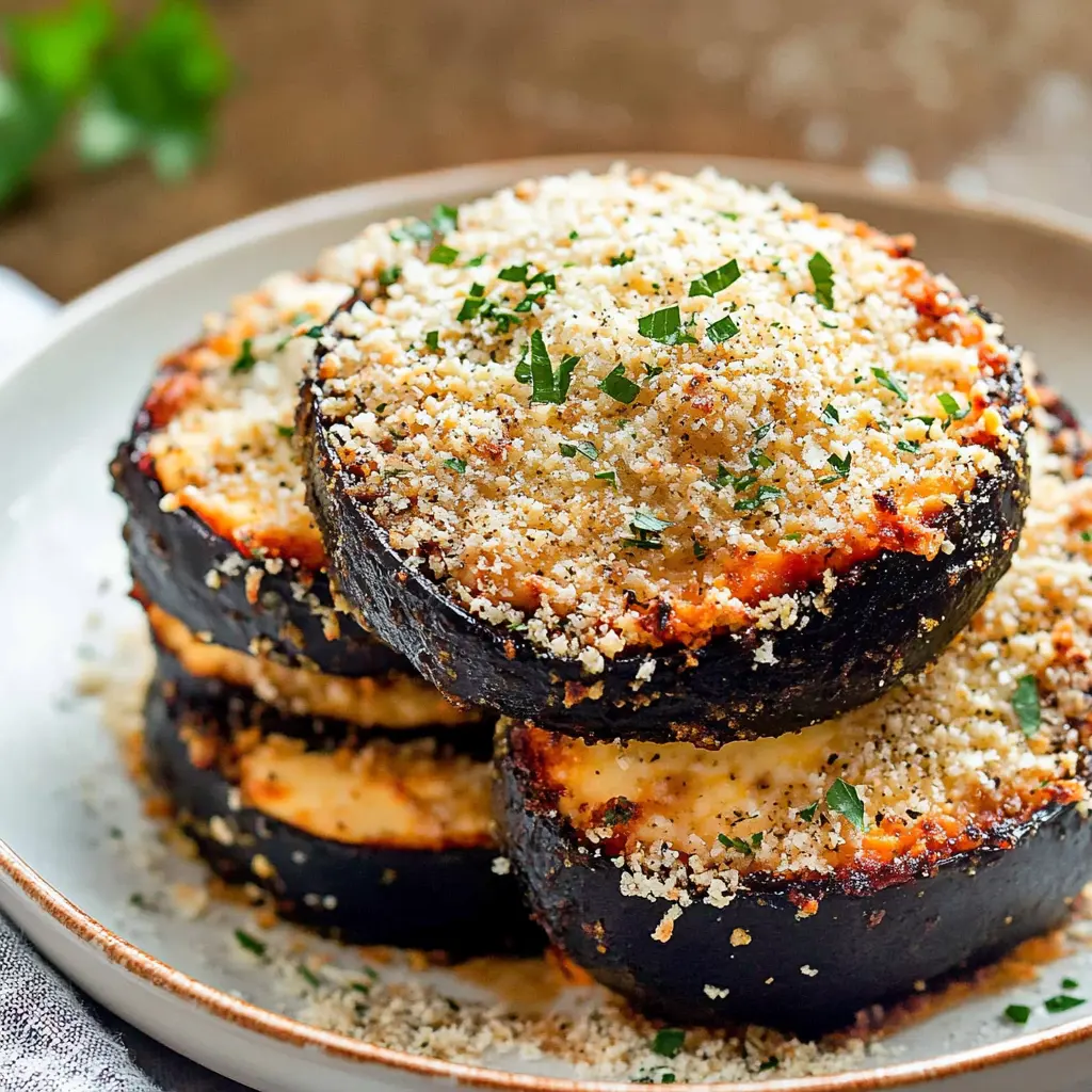 Air Fryer Eggplant Parmesan Cozy Perfect Weeknight Dinner 2 AIR FRYER EGGPLANT PARMESAN recipe, served and ready to eat, easy homemade dinner