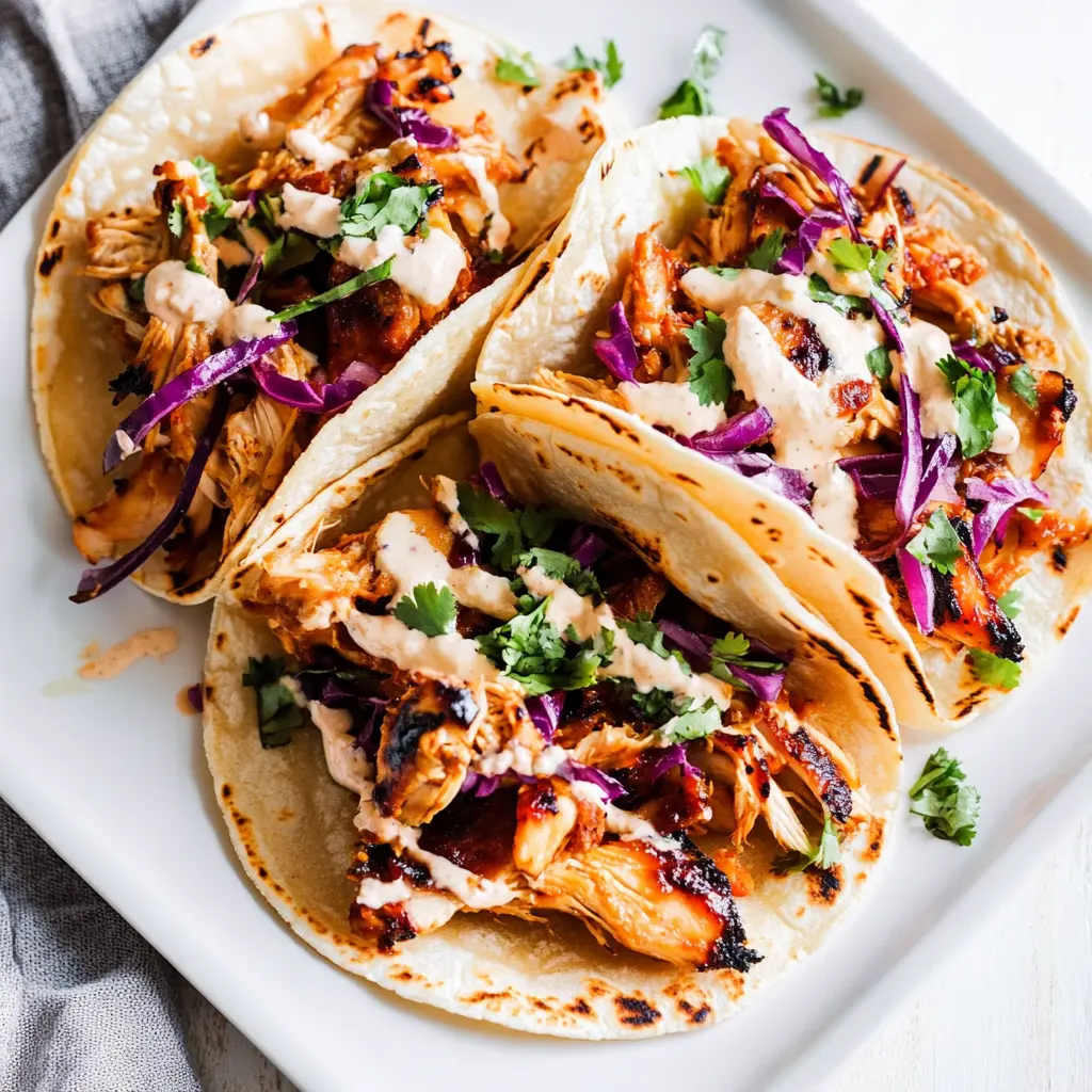 Slow Cooker Chicken Tacos Cozy Easy Weeknight Winner 2 SLOW COOKER CHICKEN TACOS recipe, served and ready to eat, easy homemade dinner