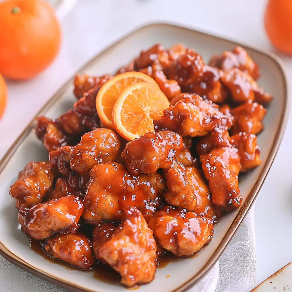 Air Fryer Orange Chicken Irresistible Crispy Weeknight Win 3 Air Fryer Orange Chicken recipe, served and ready to eat, easy homemade dinner