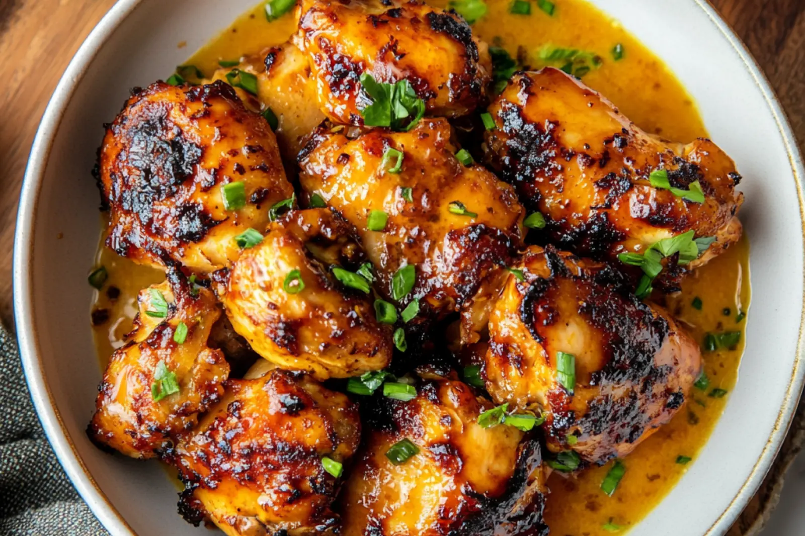 Air Fryer Orange Dijon Chicken Comforting Easy Weeknight