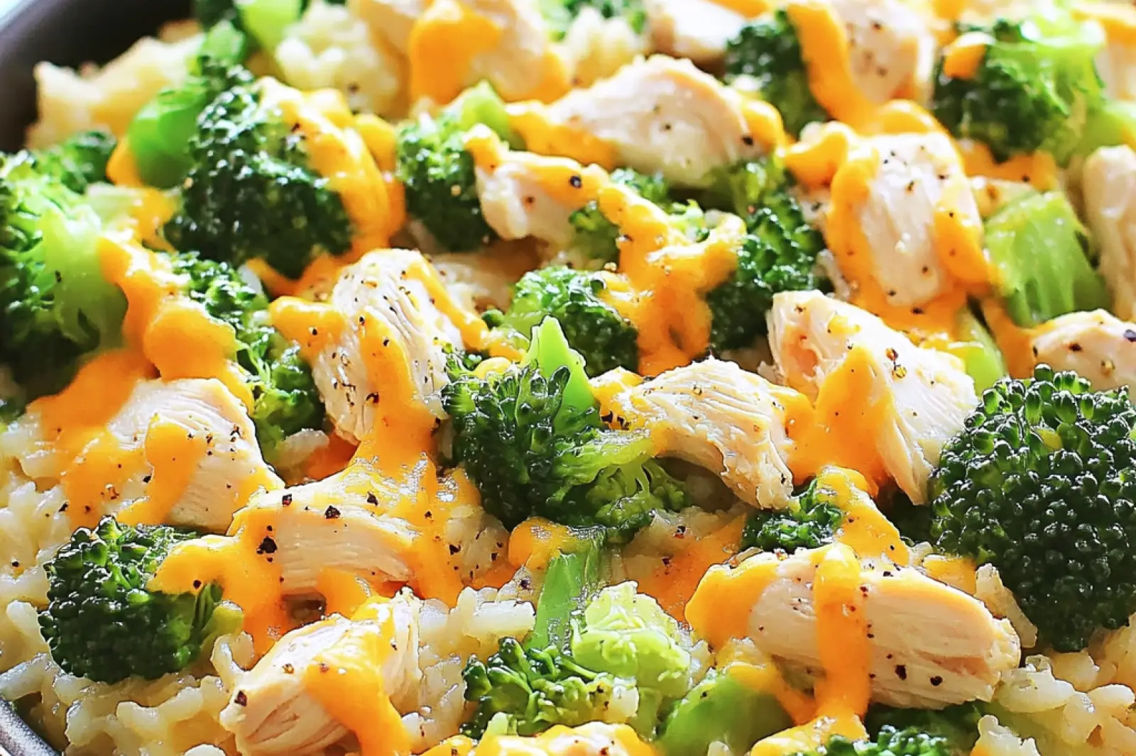 One Pan Chicken Rice Broccoli Comforting Easy Weeknight Meal