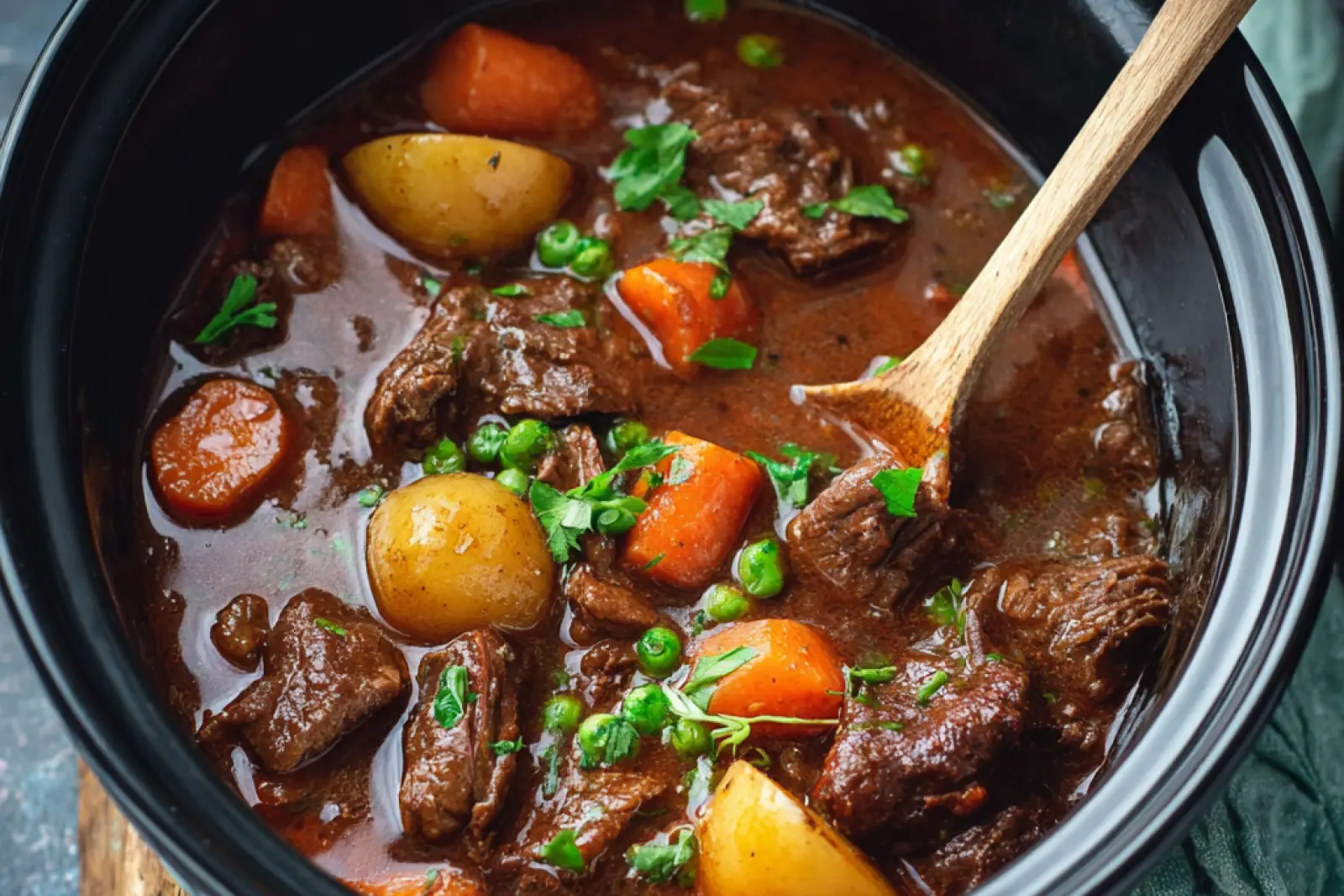 Slow Cooker Beef Stew Old Fashioned Comforting Best Recipe