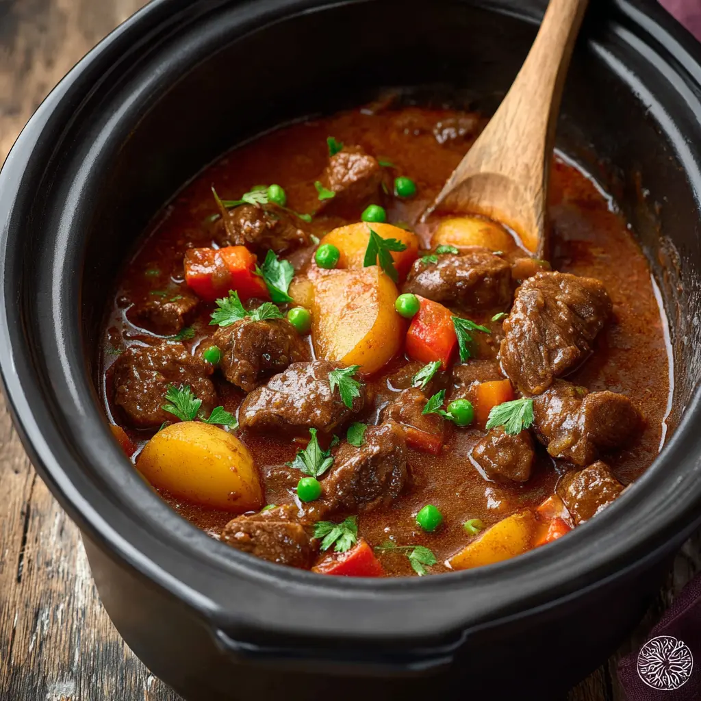 Crockpot Beef Stew Hearty Cozy Recipe Your Family Will Love Now 2 Crockpot beef stew served in a bowl, a hearty homemade slow cooker meal
